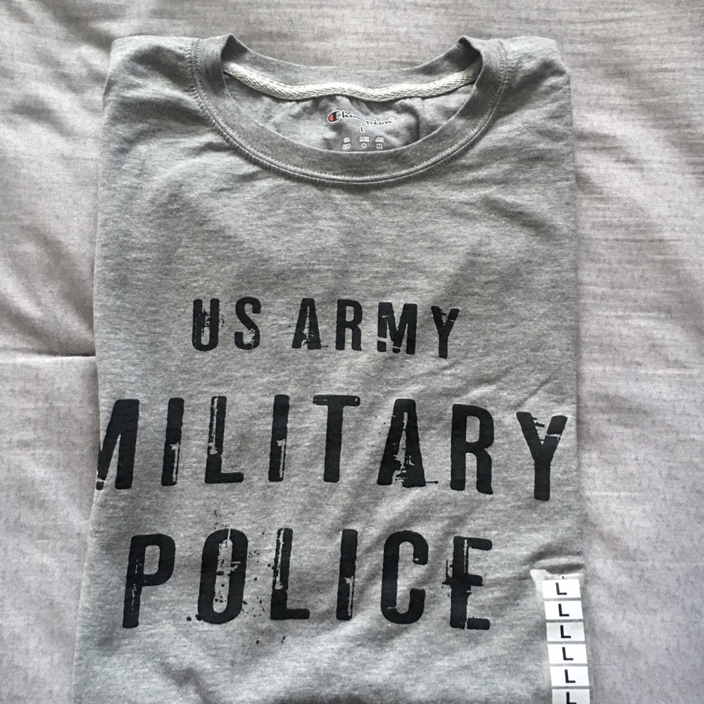 Military Police champion shirt .